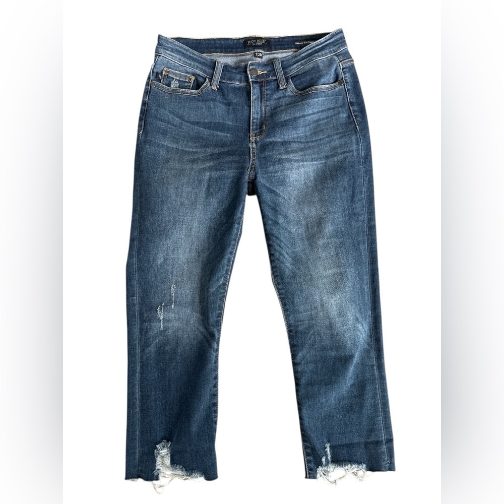 Judy Blue Skinny Fit Capri Slim Fit Stretch Size 7/28